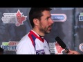 Draw 14 Media Scrum - 2013 Ford World Men's Curling Championship
