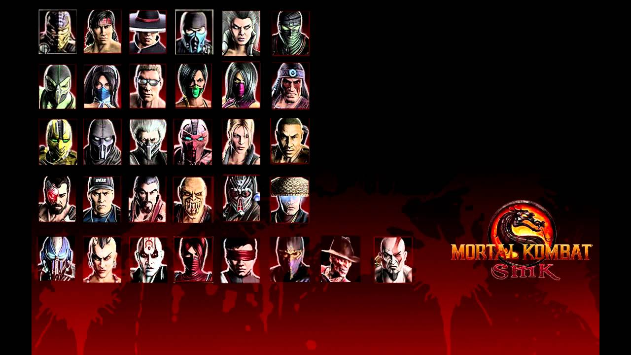 Mortal Kombat X Character List