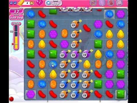 How to beat Candy Crush Saga Level 429 - 1 Stars - No Boosters - 395