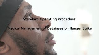 Yasiin Bey (Mos Def) demonstrates Guantanamo force-feeding Standard Operating Procedure