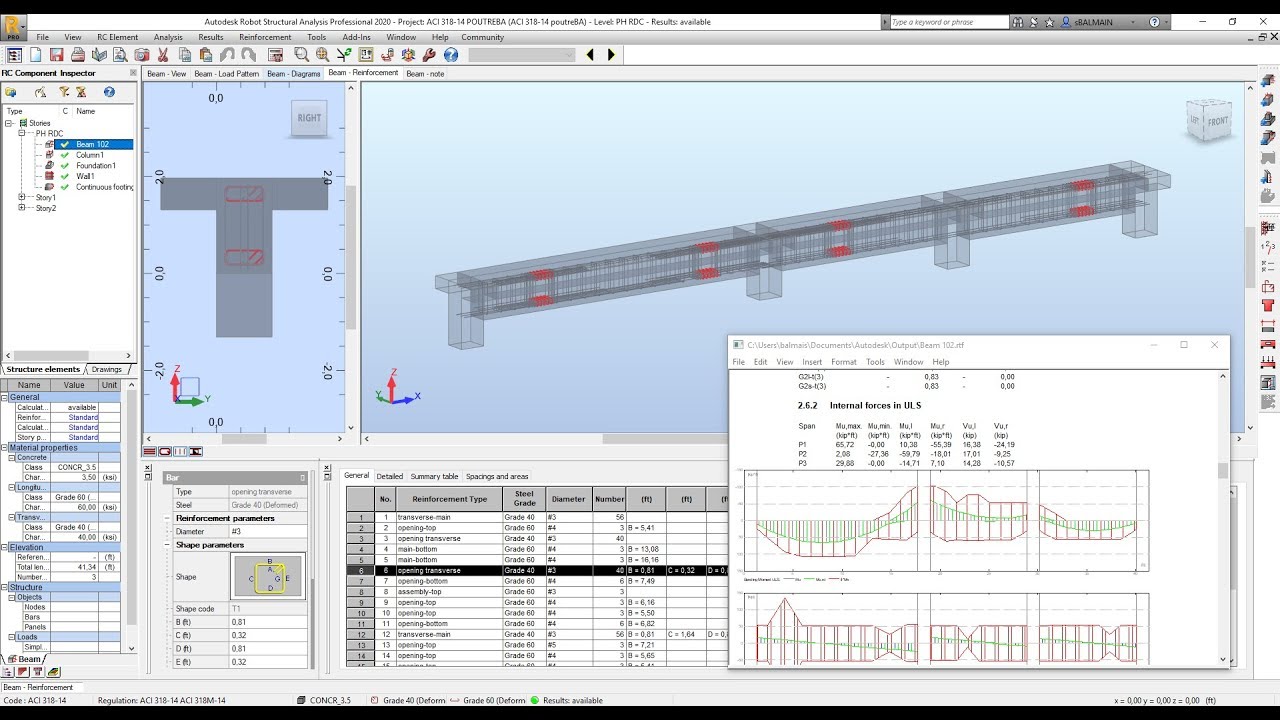 Robot Structural Analysis professional 2020