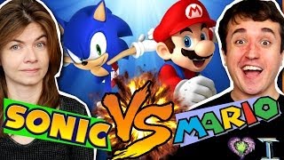 A BATALHA DO SÉCULO! Mario vs. Sonic - Aventuras Epicamente Épicas