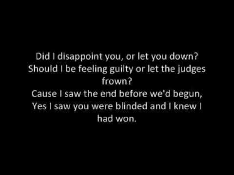 James Blunt - Goodbye My Lover - Lyrics