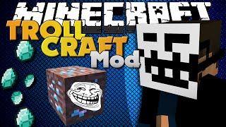 Minecraft Mod - TROLLCRAFT MOD - ITEMS TO TROLL FRIENDS