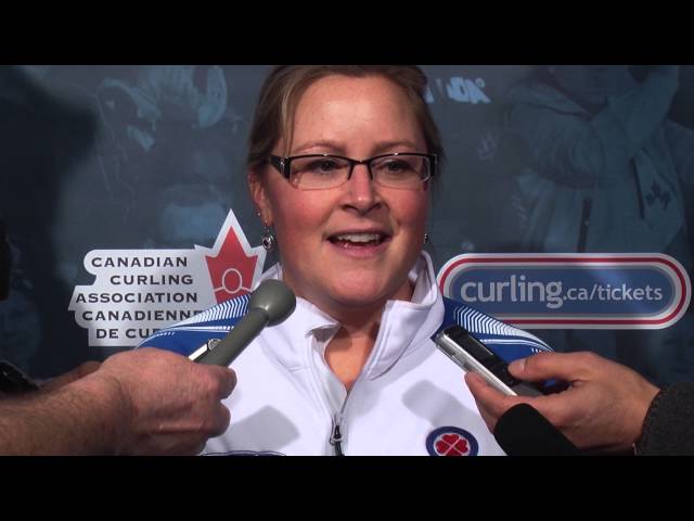 Bronze Medal Media Scrum - 2013 Scotties Tournament of Hearts