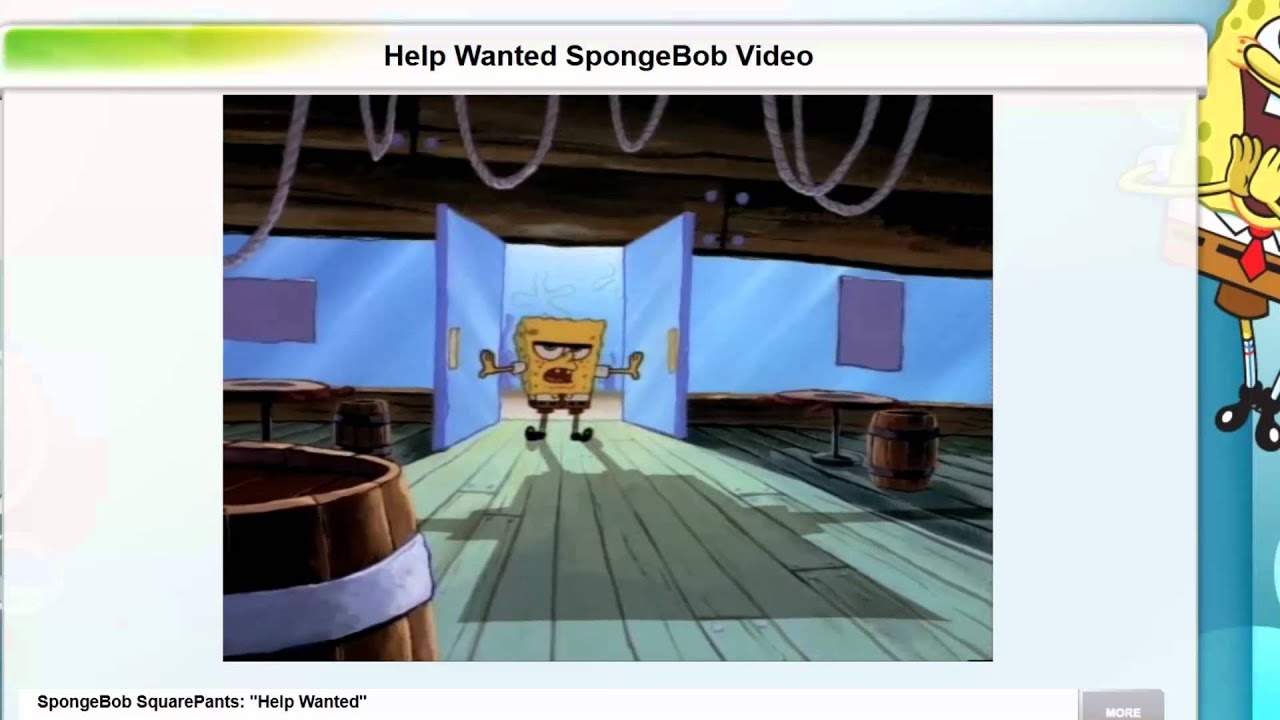 Spongebob Help Wanted 1999 YouTube