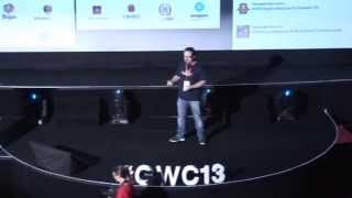 Conferencia de Chincheto77 en la #GWC13 - Mi primera vez sobre un escenario! -