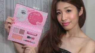 ドーリーメイク with バービーメイクキット Doll makeup with barbie makeup kit