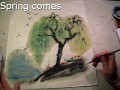 Painting - Weeping willow