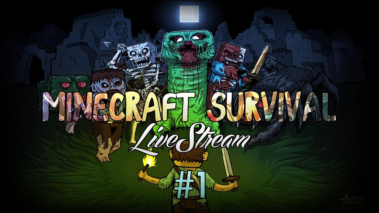 Minecraft: Liberty or Death Livestream #1 - "SURVIVAL OF TEETS" w ...