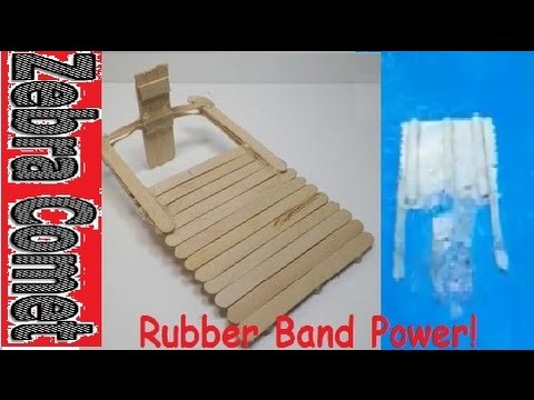 How to make a toy boat (HD) - YouTube