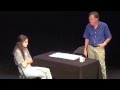 Monique jean michel ribes présenté par La compagnie des muscardins