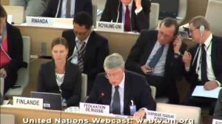 Выступление А.Бородавкина на 24-й сессии Совета ООН по правам человека