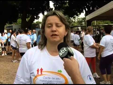 Semana da saúde é comemorada com caminhada solidária