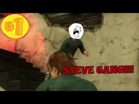 STEVE GANG TO THE RESCUE!!!!:Dead By Daylight Funny Moments #79