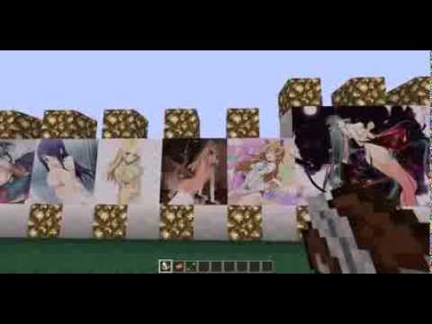 anime painting texture pack minecraft