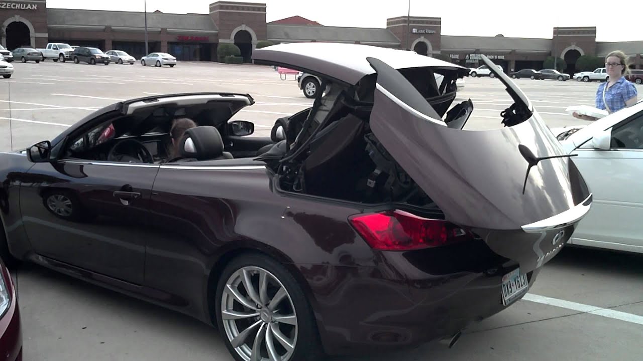 Infinity Hardtop Convertible - YouTube