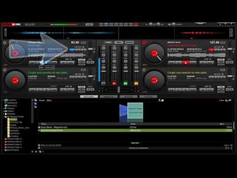 configura tu virtual dj en 4 mezcladores - YouTube