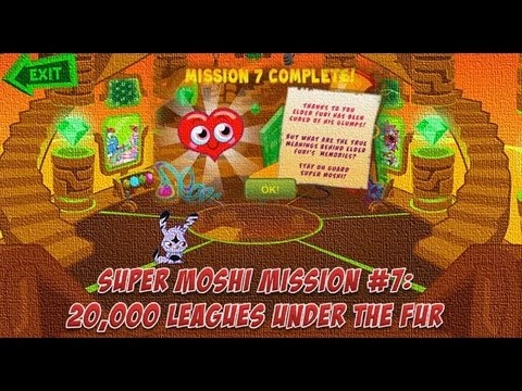 Moshi Monster Cheats: Super Moshi Mission #7 - 20,000 Leagues Under ...