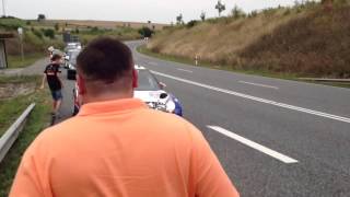 Kubica on highway WRC Rallye Deutschland/Germany 2013 PART 2