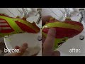 How To Clean Soccer Cleats & Footballs | Fußballschuhe reinigen by freekickerz
