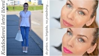 Každodenní letní líčení (do práce, na dovolenou, prázdniny) / Everyday summer makeup look