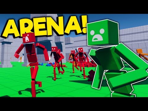 I Made a Gladiator Arena for Ragdolls! - Fun With Ragdolls Update Gameplay