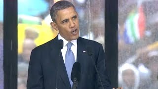 Obama's Complete Nelson Mandela Memorial Speech