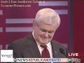 Newt Gingrich - Israel is getting Rockets every day