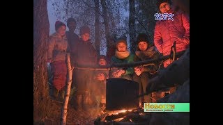 Ориентироваться в ночном лесу учились туристы Искитимского района