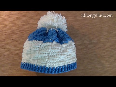 Hướng dẫn cách móc nón bé trai