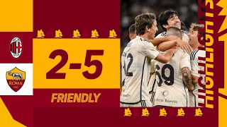 🤚? VINCIAMO A PERTH! MILAN 2-5 ROMA | AMICHEVOLE | HIGHLIGHTS