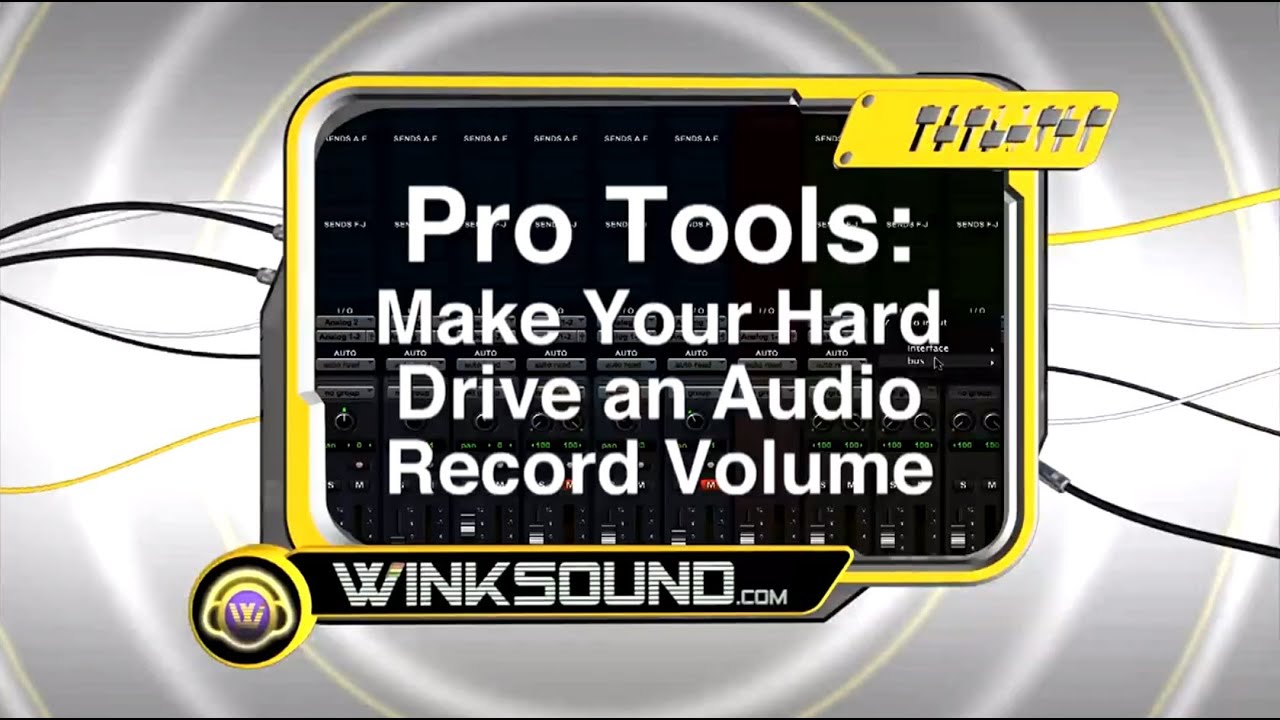 Pro Tools Designate Record Volume In Reaper