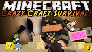 Minecraft Crazy Craft : WTF GIANT SQUIDS?!