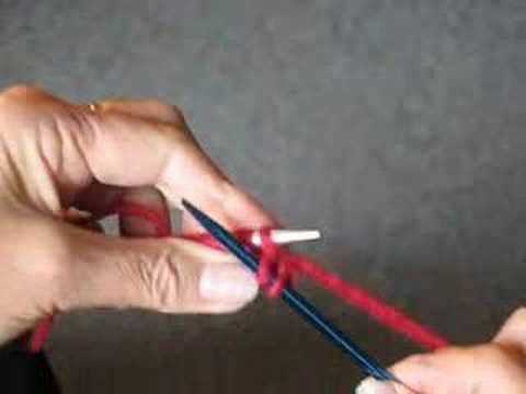 HOW TO KNIT: THE KNIT STITCH VIDEO - YouTube