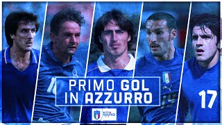 Primo gol in Azzurro: R. Baggio, Zambrotta, Scirea, D. Baggio, Gattuso