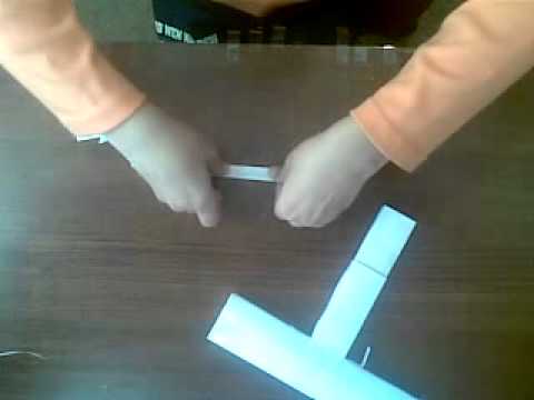 Как сделать узи из бумаги схемы