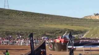 Accidente Monster Truck Aero Show Chihuahua 2013 Mexico