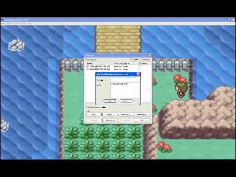 Como usar o Cheats no Pokemon Fire Red - YouTube