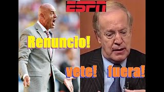 Chelis menciona a Orvañanos y Jose Ramón se enoja! ORIGINAL   Renuncia del chelis ESPN