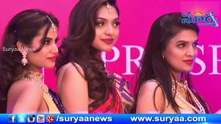 Gorgeus Girls Stunning Ramp Walk in Saree at Jewellery Show