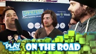 Teil 3: Gamefest in Berlin mit Gronkh und Sarazar | LPT On the Road