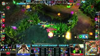 Samsung Ozone (Korea) vs Vulcan Tech (NA) Highlights LoL World Championships Season 3