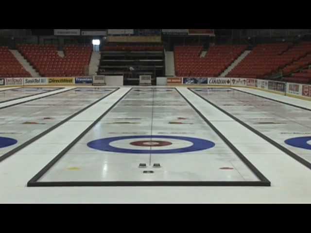 Making Championship Curling Ice