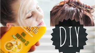 DIY Wellness Tag für Zuhause! - Haarkur & Gesichtsmaske selbstgemacht