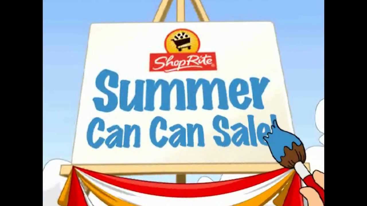 ShopRite 10th Anniversary Summer Can Can Commercial (2012) YouTube