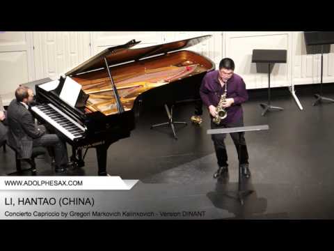 Dinant 2014 - Li, Hantao - Concerto Capriccio by Gregori Markovich Kalinkovich