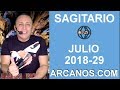 Video Horscopo Semanal SAGITARIO  del 15 al 21 Julio 2018 (Semana 2018-29) (Lectura del Tarot)