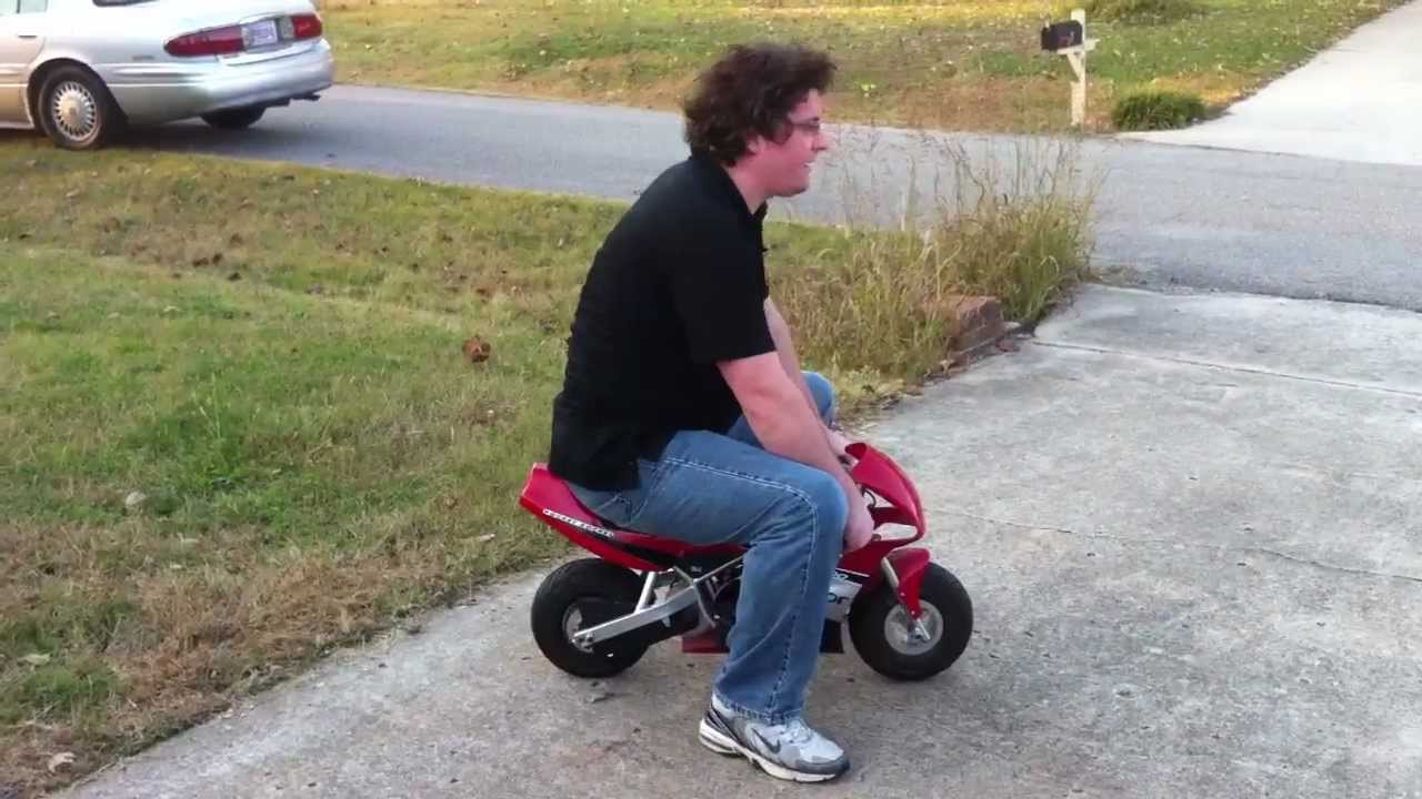 Custom Ride Ons - Razor Pocket Rocket Motorcycle - Batteries - Hozian