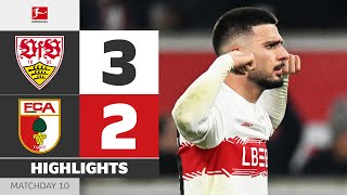 Undav Leads Stuttgart’s DOUBLE COMEBACK! | VFB STUTTGART — FC AUGSBURG | Highlights Bundesliga 25/26
